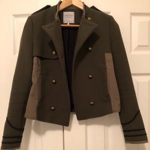 Zara combined army jacket